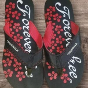 Private Label Women Black And Pink Stylish Sliprers Size 7