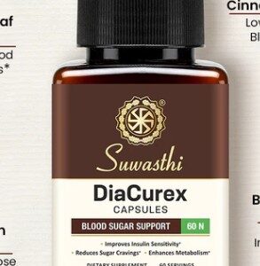 DiaCurex 100 Natural Supplement for Managing Blood Sugar