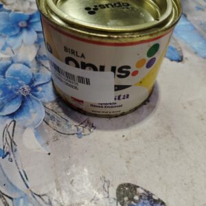 Birla Opus Calista Sparkle Satin Enamel Pain 200ml Brown Superior Sheen for Metal Wall Wood