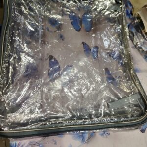 Private Label Cute makeup bag transparent portable makeup bag waterproof toiletries storage bag large capacity pen bag