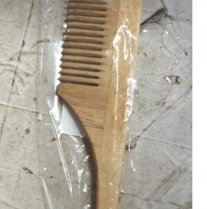 Private Label Neemwood fullsize and handle hair comb combo