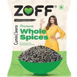 Zoff Whole Cumin Seeds Jeera Whole 500gm 100 Natural and Fresh Hygienically Packed Rich Aroma and Flavor NutrientRich Spice for Indian Cooking 13 g