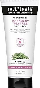 Soulflower Rosemary Shampoo For Hair Growth 200ml