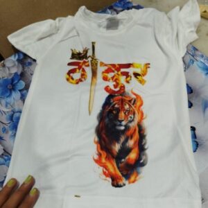 Private Label kids white t shirt 24 size