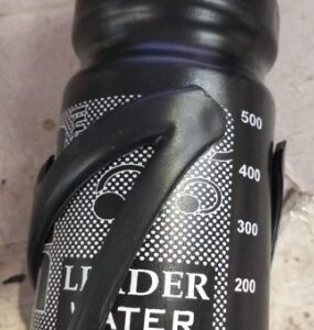 Private Label Cycle Water Bottle 650ml Black