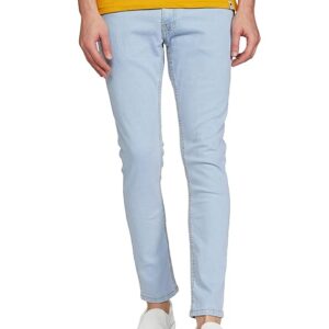 NKAST Mens Skinny Jeans Light Blue Colour 34 Size
