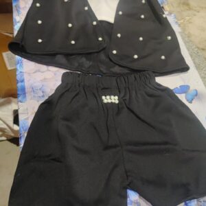 Private Label mens set dtress black ansd white