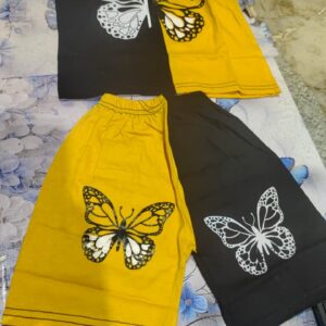Private Label Boys and Girls Summer Dress Set 22 size yellow and black