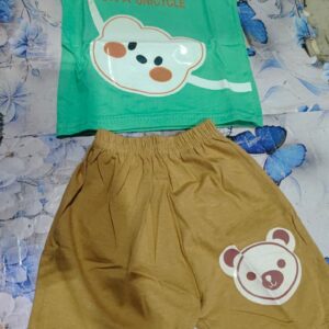 Private Label BOYS TOP AND BOTTOM SET GREEN 18 SIZE