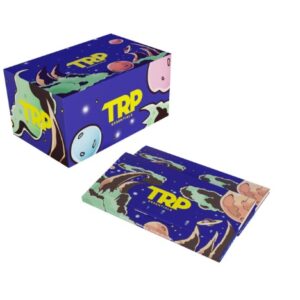 TRP Essentials Booklets Brown King Size Smoking Rolling Paper 10 Packs of 33 Leafs with 33 Filter Tips Each