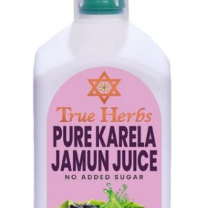Suwasthi True Herbs Pure Karela Jamun Juice 1 Litre