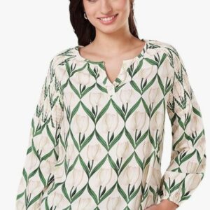 Private Label Honey by Pantaloons Womens Floral Comfort Fit Top m size