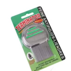 Private Label Stainless Steel Lice Treatment Comb for Head Lice Remover LiceEgg RemovalComb