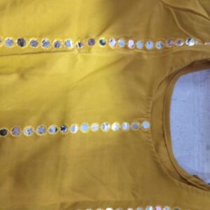 Private Label KIDS YELLOW KURTA SET FREE SIZE