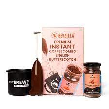 Bevzilla Gift Box of 75 Grams English Butterscotch Instant Coffee