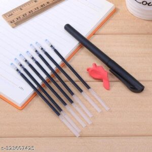 Private Label Magic Pen Auto Vanishing Ink Erasable Pen with 10 Refills Ball