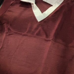 Glitsy Women Brown Colour Top M Size