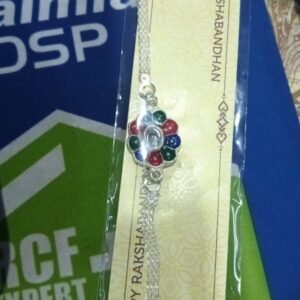 Private Label Silver Rakhi