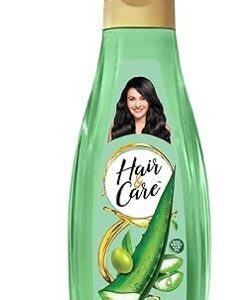 Private Label Hair and Care Damage Repair NonSticky Hair Oil with Aloe Vera Olive Oil and Green Tea 300 ml