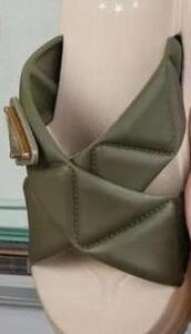 Private Label New stylish flip flop ladies sleeper Pink Green Colour 38 Size