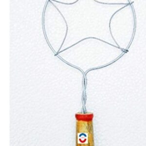 Private Label Toster Chapati Roster Brads Jali Roti Grill with Wooden Handle