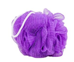 Nykaa FYOLI Exfoliating Loofah For Deep Cleansing And Dead Skin Removal Purple Colour
