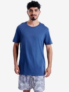 Private Label Mens Blue T shirts m Size