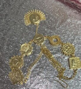 Private Label Women Best Golden Colour Fancy Chain Set