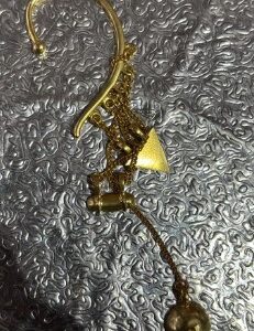 Private Label Women Best Golden Colour Fancy Earing