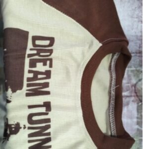 Private Label KIDS GIRLS TOP FREE SIZE LIGHT BROWN