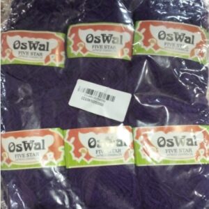 Oswal Hand Knitting Soft Fingering Crochet BLUE Colour