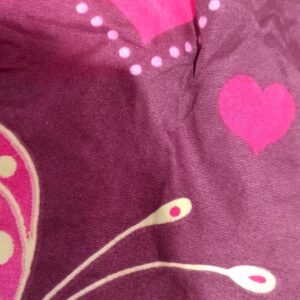 Private Label Meroon Colour Bed Cover Double Bed Size