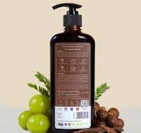 PUREUS Khadi Herbals Shreekesha Amla Reetha Shikakai Shampoo 400g