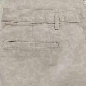 Private LabelGap Capri Skinny Mimi Crop Pant Leopard Print Pebble Sz 36