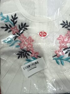 Private Label Girls Dress White Green 22 Size