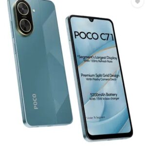 POCO C71 Cool Blue || 4GB/ 64GB || IMEI 860472075037069/ 2860472075037077 || without charger