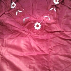 Private Label WOMEN KURTA HALF MAROON SIZE S