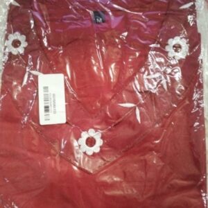 Private Label WOMEN KURTA M HALF RED