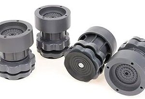 Adjustable Washing Machine Height Pad Anti Vibration Washing Machine Feet Pads Multifunctional Rubber Grip Pads Pack of 4