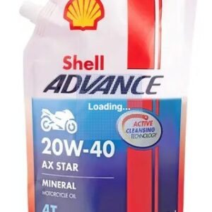Shell Advance AX STAR 20W 40 Multi Grade Engine Oil 900ml