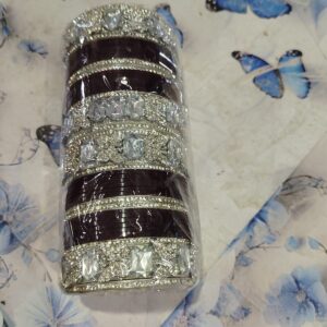 Private Label KARVACHAUTH SPECIAL NEW BRIDAL CHOODA MARRON COLOUR