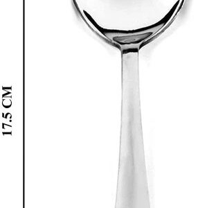 Private Label Steel Soup Spoon Pack Of 2