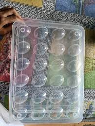 Private Label 24 Grid Egg Storage Box Egg Refrigerator Storage