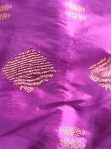 Private Label Womens Plum Saree