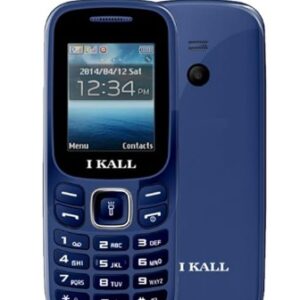 IKALL K16 Keypad Mobile Phone || 45cm Display || 32MB RAM 64MB Storage || Dual SIM Expandable Memory (up to 8GB) Long Lasting 1000mAh Battery FM Radio Bluetooth Blue
