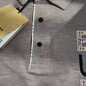 Burberry Men TShirt Pech Colour L Size