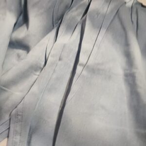 Buy Sky Blue Rayon Solid Women Regular Wear Pant M Size