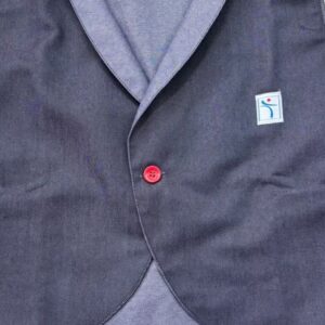 Private Label Men Polesster Plian Waistcoat L Size Grey Colour