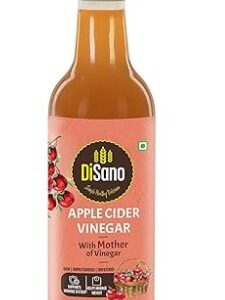 DiSano Apple Cider Vinegar ACV with Mother Raw Unfiltered Undiluted 500ml