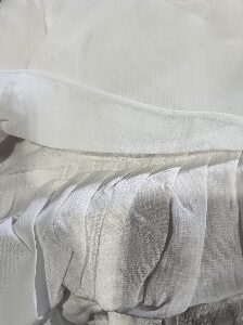 Private Label Girls Dress 22 Size White Black